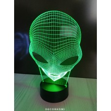 3D LED Светильник ДекорКоми 
